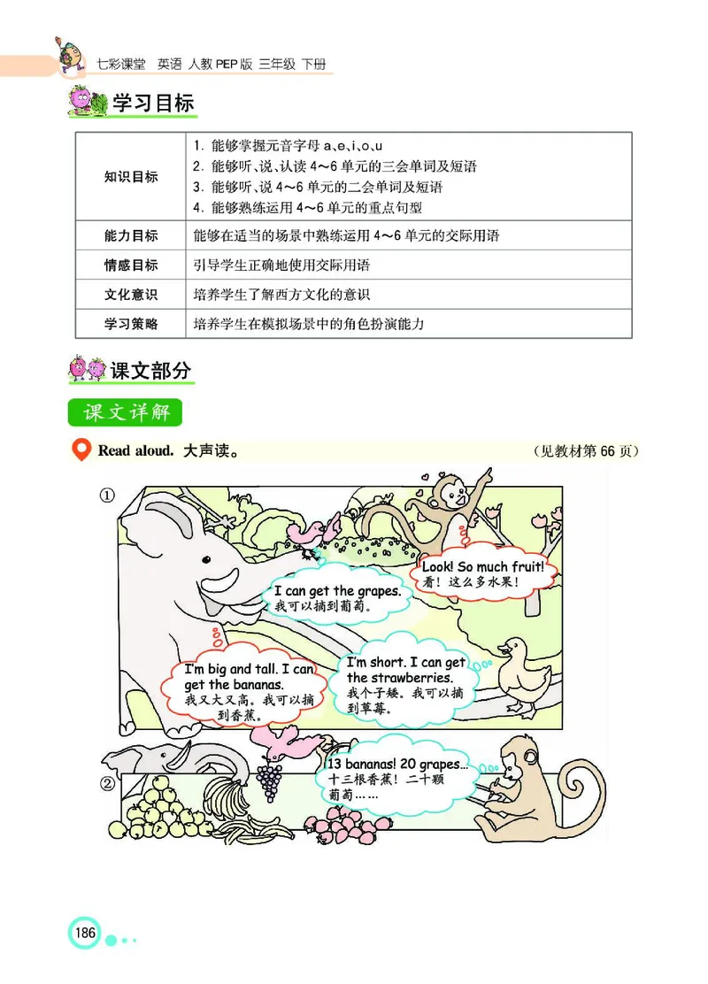 七彩课堂人教版英语3年级学生用书_26春四年级上下册人教版_四上英语合集人教版PEP英语四年级上册新教材（教学视频+课件+动画+音频+练习+教案）_17练习资料_《七彩课堂精品教辅》