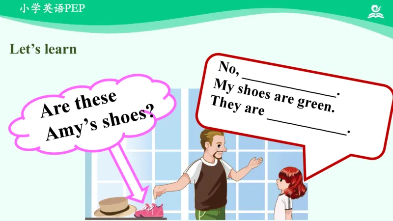 Unit5Myclothes-PartA课件_26春四年级上下册人教版_四上英语合集人教版PEP英语四年级上册新教材（教学视频+课件+动画+音频+练习+教案）_19同步教案课件_人教pep3_4年级下册_PDF课件