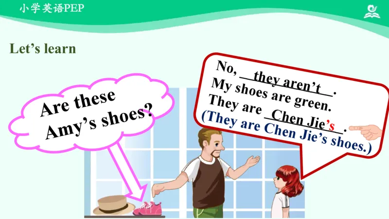 Unit5Myclothes-PartA课件_26春四年级上下册人教版_四上英语合集人教版PEP英语四年级上册新教材（教学视频+课件+动画+音频+练习+教案）_19同步教案课件_人教pep3_4年级下册_PDF课件