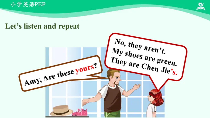 Unit5Myclothes-PartA课件_26春四年级上下册人教版_四上英语合集人教版PEP英语四年级上册新教材（教学视频+课件+动画+音频+练习+教案）_19同步教案课件_人教pep3_4年级下册_PDF课件