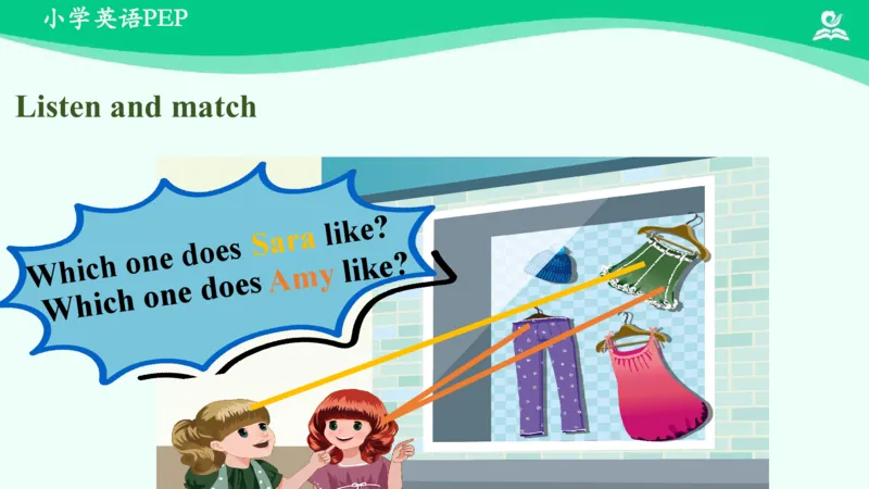 Unit5Myclothes-PartA课件_26春四年级上下册人教版_四上英语合集人教版PEP英语四年级上册新教材（教学视频+课件+动画+音频+练习+教案）_19同步教案课件_人教pep3_4年级下册_PDF课件