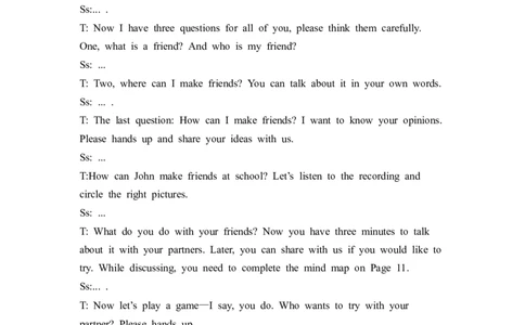 Unit1第6课时PartBStarttoread_26春四年级上下册人教版_四上英语合集人教版PEP英语四年级上册新教材（教学视频+课件+动画+音频+练习+教案）_19同步教案课件_人教pep3_3-6上册