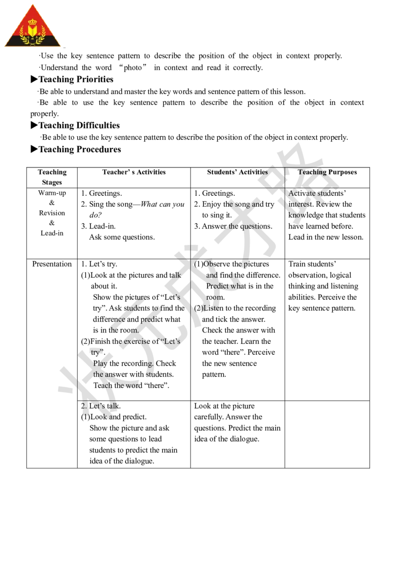 Thefirstperiod(第一课时)_26春四年级上下册人教版_四上英语合集人教版PEP英语四年级上册新教材（教学视频+课件+动画+音频+练习+教案）_19同步教案课件_人教pep3_3-6上册_5年级上册_Unit5