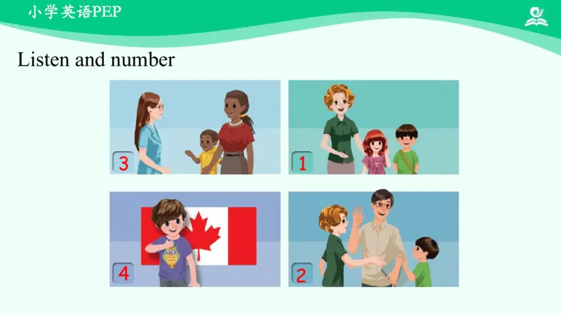 Unit1PartB课件_26春四年级上下册人教版_四上英语合集人教版PEP英语四年级上册新教材（教学视频+课件+动画+音频+练习+教案）_19同步教案课件_人教pep3_3年级下册_PDF课件