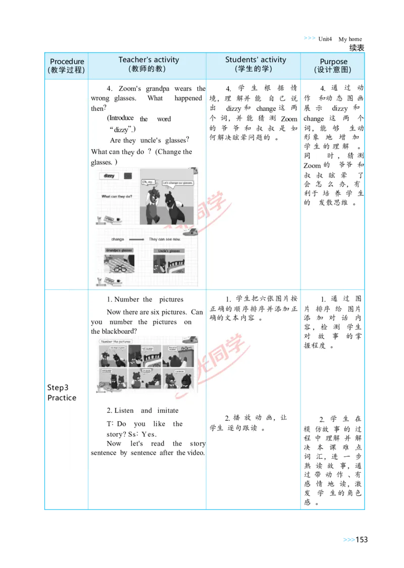 Unit4_26春四年级上下册人教版_四上英语合集人教版PEP英语四年级上册新教材（教学视频+课件+动画+音频+练习+教案）_19同步教案课件_人教pep3_小学英语PEP单独教案（3-6年级上下册）