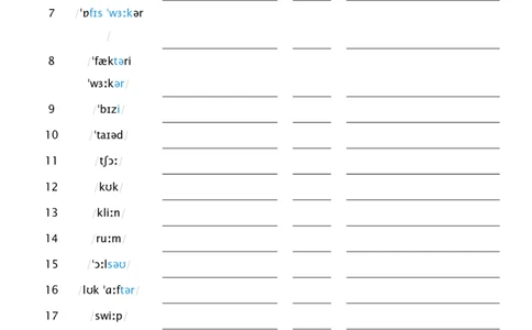 U1看音标默写单词_26春四年级上下册人教版_四上英语合集人教版PEP英语四年级上册新教材（教学视频+课件+动画+音频+练习+教案）_05单词背诵默写8套（word+pdf）