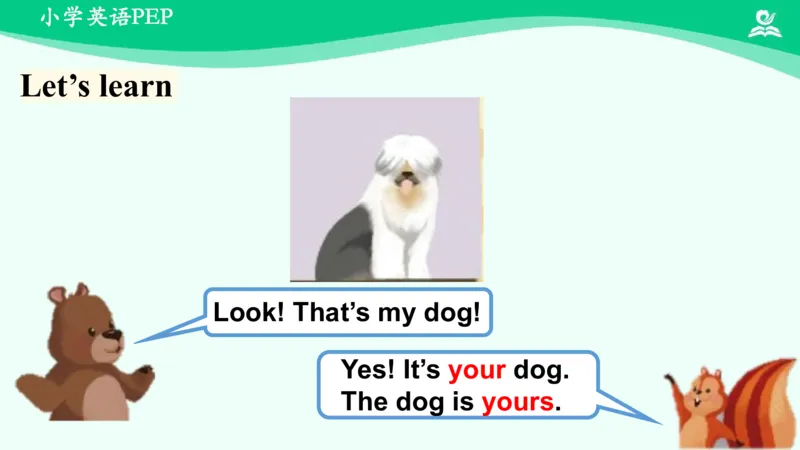 Unit5Whosedogisit？-PartA课件_26春四年级上下册人教版_四上英语合集人教版PEP英语四年级上册新教材（教学视频+课件+动画+音频+练习+教案）_19同步教案课件_人教pep3_5年级下册_PDF课件