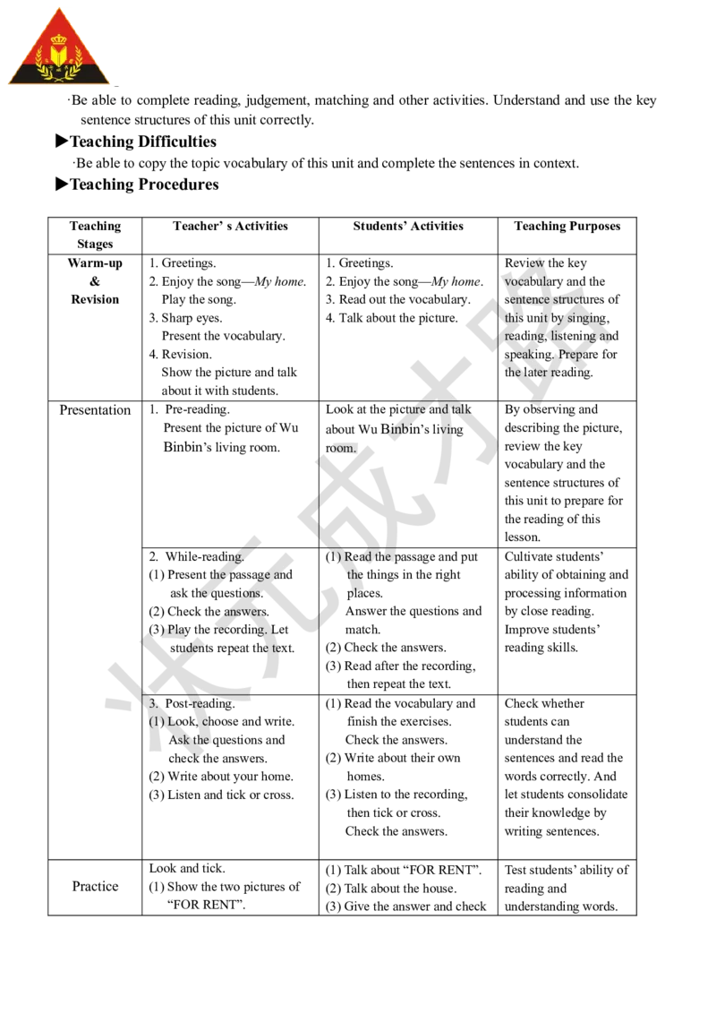 Thesixthperiod（第六课时）_26春四年级上下册人教版_四上英语合集人教版PEP英语四年级上册新教材（教学视频+课件+动画+音频+练习+教案）_19同步教案课件_人教pep3_3-6上册_4年级上册_Unit4
