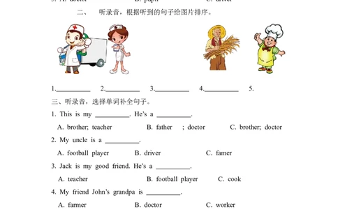 Unit6PartB第二课时_26春四年级上下册人教版_四上英语合集人教版PEP英语四年级上册新教材（教学视频+课件+动画+音频+练习+教案）_19同步教案课件_人教pep3_3-6年级上册_PartB第二课时