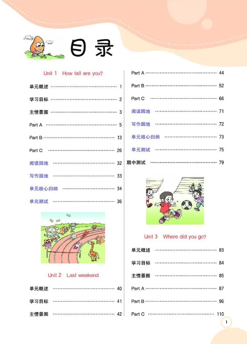 七彩课堂人教版英语6年级学生用书_26春四年级上下册人教版_四上英语合集人教版PEP英语四年级上册新教材（教学视频+课件+动画+音频+练习+教案）_17练习资料_《七彩课堂精品教辅》