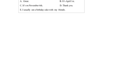 五下Unit4PartB第一课时_26春四年级上下册人教版_四上英语合集人教版PEP英语四年级上册新教材（教学视频+课件+动画+音频+练习+教案）_19同步教案课件_人教pep3_3-6年级下册_5年级下册