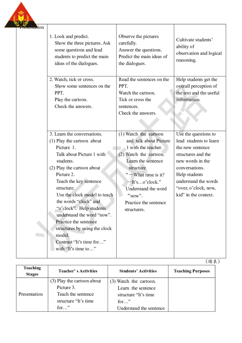 Thefirstperiod（第一课时）_26春四年级上下册人教版_四上英语合集人教版PEP英语四年级上册新教材（教学视频+课件+动画+音频+练习+教案）_19同步教案课件_人教pep3_3-6下册_4年级下册_Unit2