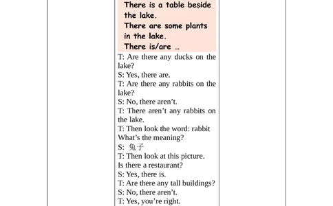 Unit6第4课时PartBLet&rsquo;stry&Let'stalk_26春四年级上下册人教版_四上英语合集人教版PEP英语四年级上册新教材（教学视频+课件+动画+音频+练习+教案）_19同步教案课件_人教pep3