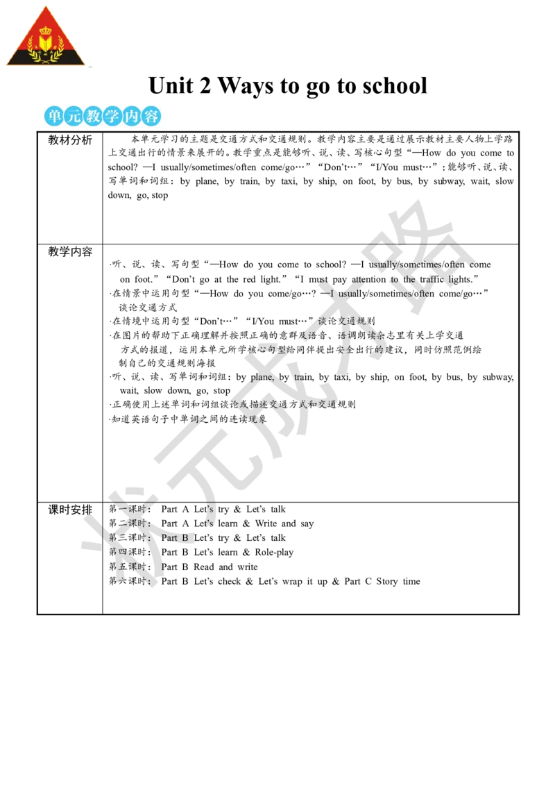 Thefirstperiod(第一课时)_26春四年级上下册人教版_四上英语合集人教版PEP英语四年级上册新教材（教学视频+课件+动画+音频+练习+教案）_19同步教案课件_人教pep3_3-6上册_6年级上册_Unit2