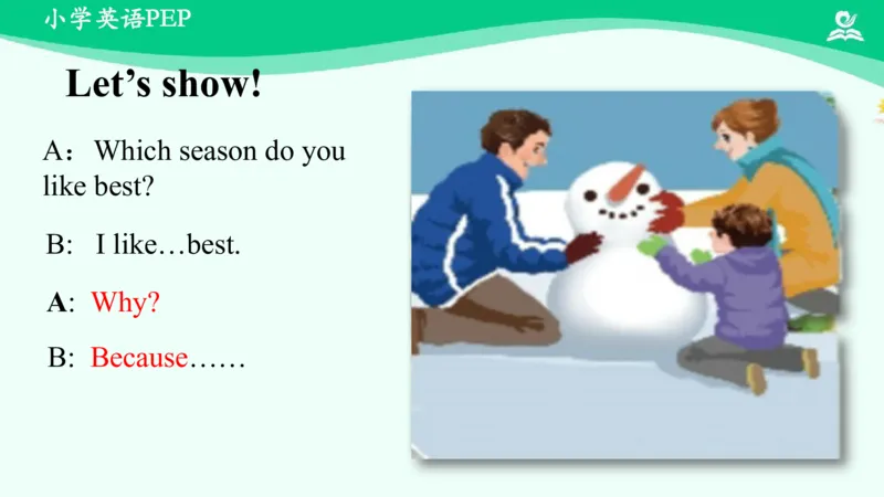 Unit2PartB课件_26春四年级上下册人教版_四上英语合集人教版PEP英语四年级上册新教材（教学视频+课件+动画+音频+练习+教案）_19同步教案课件_人教pep3_5年级下册_PDF课件