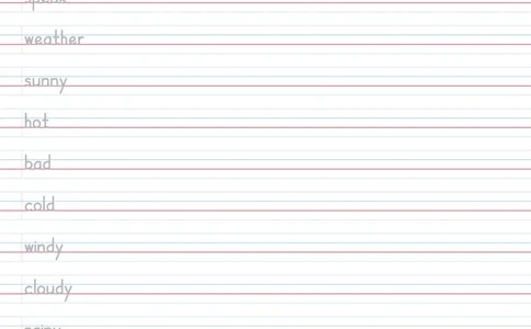 U5棒棒体字帖_26春四年级上下册人教版_四上英语合集人教版PEP英语四年级上册新教材（教学视频+课件+动画+音频+练习+教案）_06单词字帖3套_word版