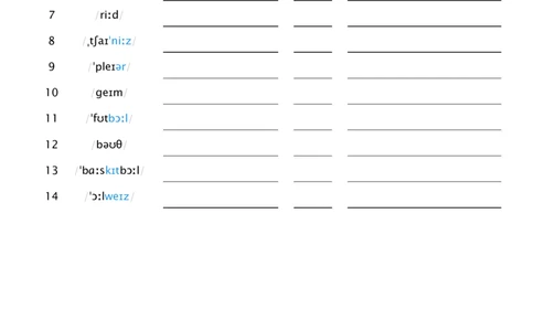 U2看音标默写单词_26春四年级上下册人教版_四上英语合集人教版PEP英语四年级上册新教材（教学视频+课件+动画+音频+练习+教案）_05单词背诵默写8套（word+pdf）_word版