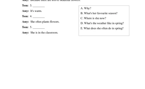 五下Unit2PartB第三课时_26春四年级上下册人教版_四上英语合集人教版PEP英语四年级上册新教材（教学视频+课件+动画+音频+练习+教案）_19同步教案课件_人教pep3_3-6年级下册_5年级下册