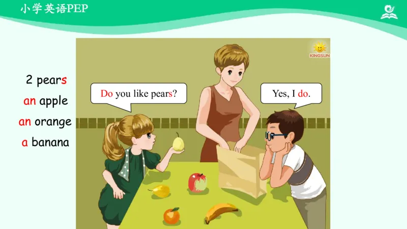 Unit5PartA课件_26春四年级上下册人教版_四上英语合集人教版PEP英语四年级上册新教材（教学视频+课件+动画+音频+练习+教案）_19同步教案课件_人教pep3_3年级下册_PDF课件