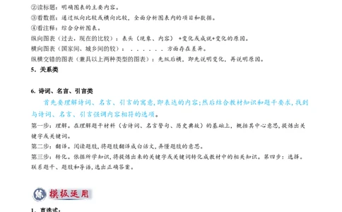 专题01选择题答题技巧（题型分类合集）6类题型（原卷版）_02中考总复习（2026版更新中）_07-道法-中考总复习_2025中考复习资料_2025年中考道德与法治答题方法模板