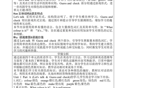 Unit5第一课时_26春四年级上下册人教版_四上英语合集人教版PEP英语四年级上册新教材（教学视频+课件+动画+音频+练习+教案）_19同步教案课件_人教pep3_3-6上册_3年级上册（24秋新教材）