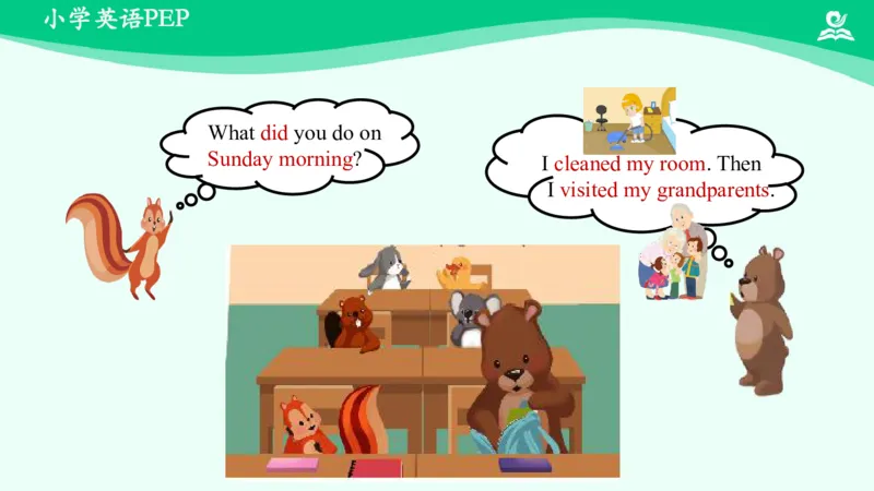 Unit2PartC课件_26春四年级上下册人教版_四上英语合集人教版PEP英语四年级上册新教材（教学视频+课件+动画+音频+练习+教案）_19同步教案课件_人教pep3_6年级下册_PDF课件