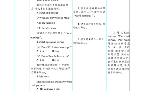 Unit3AmazinganimalsPartALet'stalk&Let'slearn大单元整体教学设计_26春四年级上下册人教版_四上英语合集人教版PEP英语四年级上册新教材（教学视频+课件+动画+音频+练习+教案）_Unit3