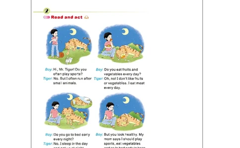 6Unit2I'mhealthyPartC_国家课_课后练习_26春四年级上下册人教版_四上英语合集人教版PEP英语四年级上册新教材（教学视频+课件+动画+音频+练习+教案）_17练习资料_《小学英语》