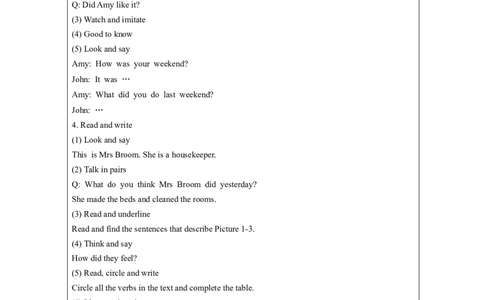 B-教学设计_26春四年级上下册人教版_四上英语合集人教版PEP英语四年级上册新教材（教学视频+课件+动画+音频+练习+教案）_19同步教案课件_人教pep3_3-6下册_《之江汇教案》_6年级下册_337