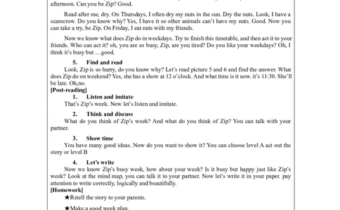 C-教学设计_26春四年级上下册人教版_四上英语合集人教版PEP英语四年级上册新教材（教学视频+课件+动画+音频+练习+教案）_19同步教案课件_人教pep3_3-6下册_《之江汇教案》_5年级下册