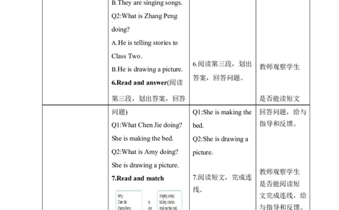 Unit4第四课时_26春四年级上下册人教版_四上英语合集人教版PEP英语四年级上册新教材（教学视频+课件+动画+音频+练习+教案）_19同步教案课件_人教pep3_3-6上册_4年级上册（25秋新教材）