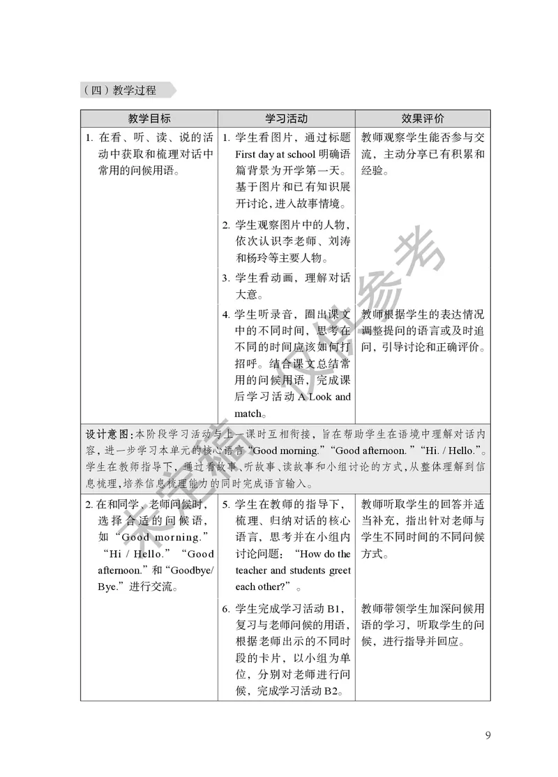 三上U1教师教学用书_26春四年级上下册人教版_四上英语合集人教版PEP英语四年级上册新教材（教学视频+课件+动画+音频+练习+教案）_16教师用书_小学英语_译林版