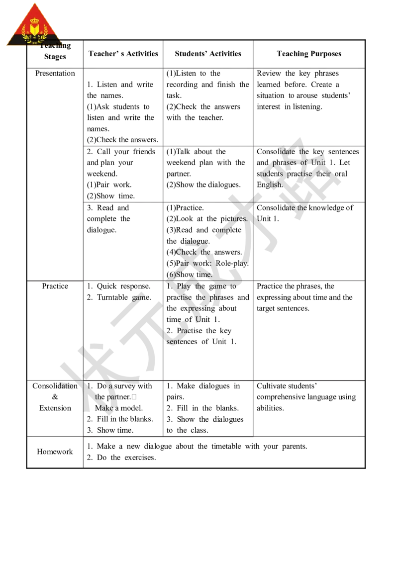 Thefirstperiod(第一课时)_26春四年级上下册人教版_四上英语合集人教版PEP英语四年级上册新教材（教学视频+课件+动画+音频+练习+教案）_19同步教案课件_人教pep3_3-6下册_5年级下册_Recycle1