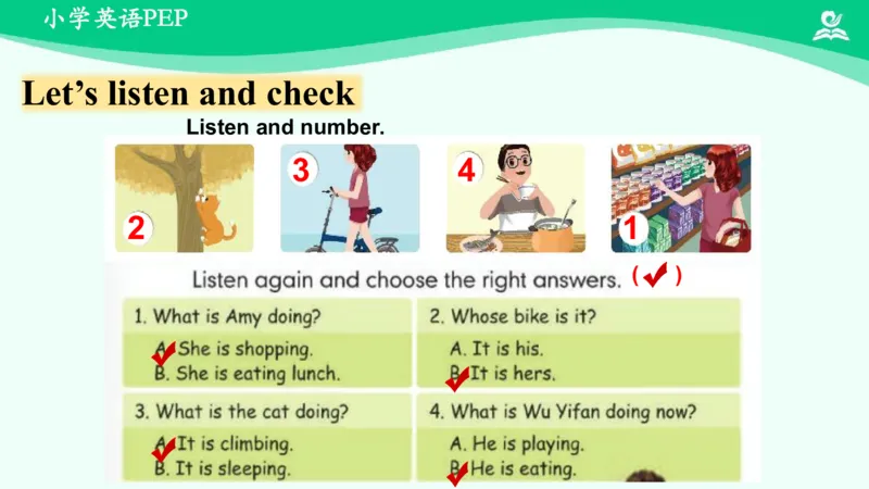 Unit5Whosedogisit？-PartB课件_26春四年级上下册人教版_四上英语合集人教版PEP英语四年级上册新教材（教学视频+课件+动画+音频+练习+教案）_19同步教案课件_人教pep3_5年级下册_PDF课件