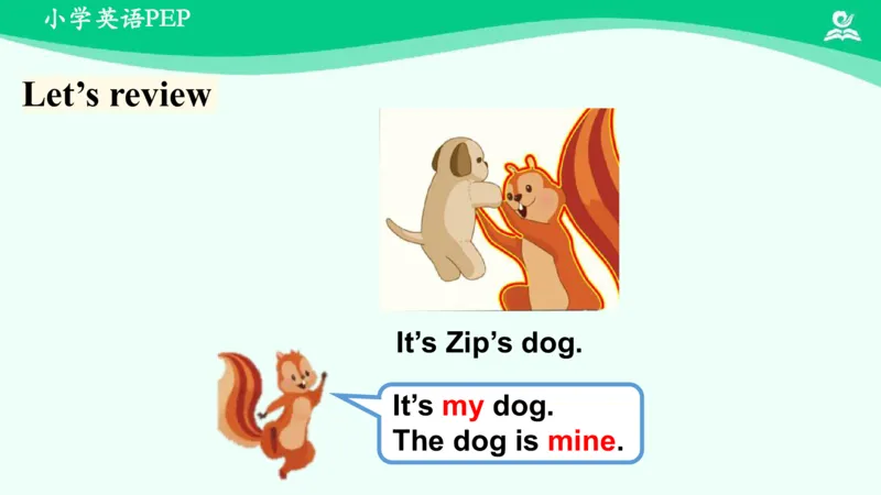 Unit5Whosedogisit？-PartB课件_26春四年级上下册人教版_四上英语合集人教版PEP英语四年级上册新教材（教学视频+课件+动画+音频+练习+教案）_19同步教案课件_人教pep3_5年级下册_PDF课件