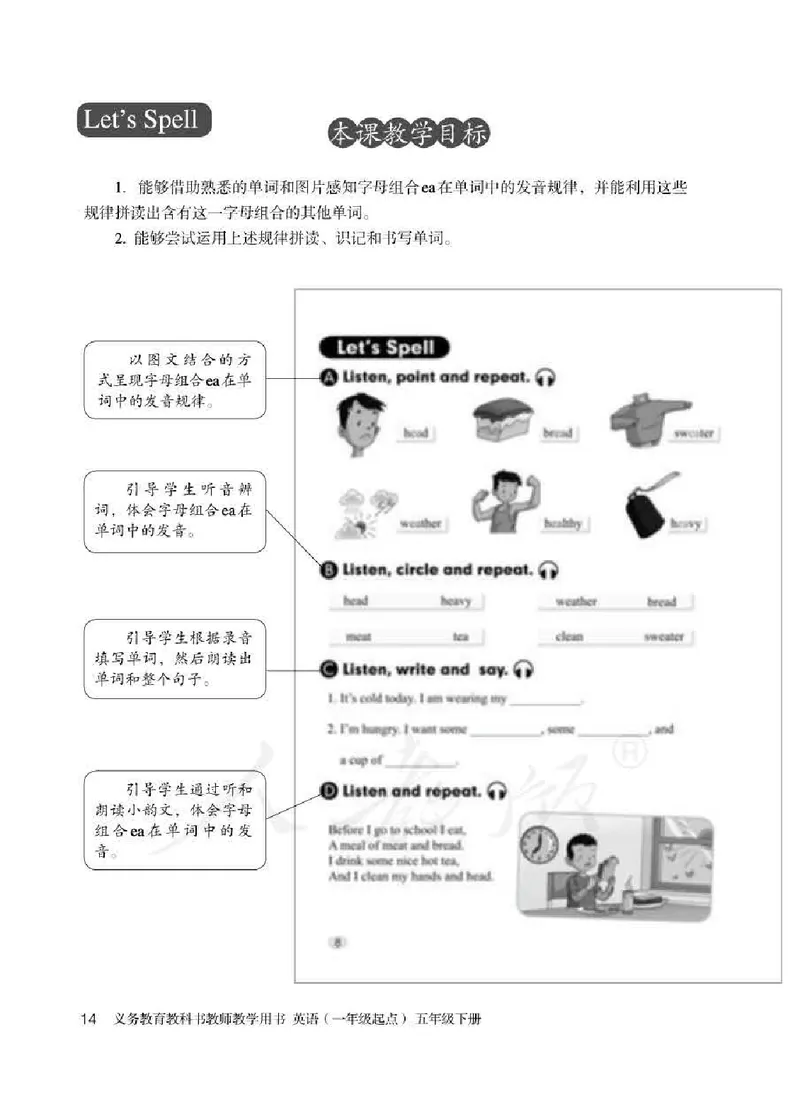 5下_26春四年级上下册人教版_四上英语合集人教版PEP英语四年级上册新教材（教学视频+课件+动画+音频+练习+教案）_16教师用书_小学英语_人教新起点小学英语（一起点）