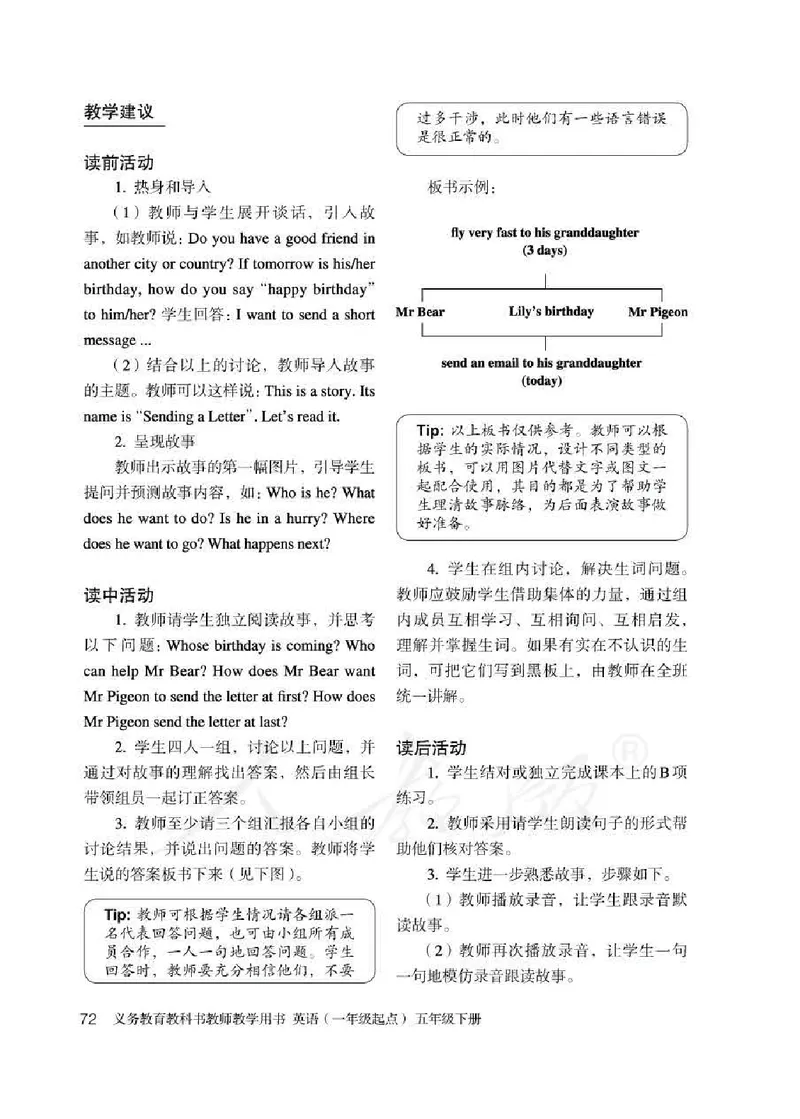 5下_26春四年级上下册人教版_四上英语合集人教版PEP英语四年级上册新教材（教学视频+课件+动画+音频+练习+教案）_16教师用书_小学英语_人教新起点小学英语（一起点）