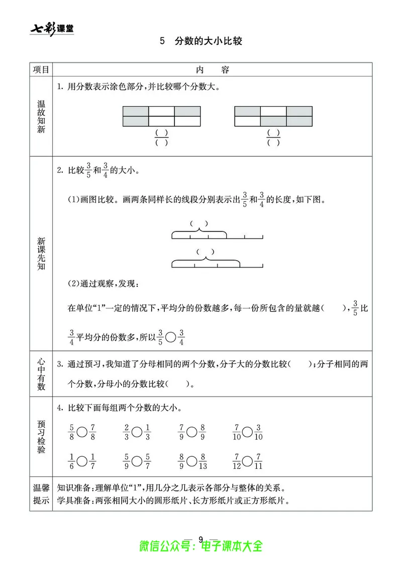 5b_26春四年级上下册人教版_四上英语合集人教版PEP英语四年级上册新教材（教学视频+课件+动画+音频+练习+教案）_17练习资料_小学英语（预习复习资料大礼包）_《预习卡》_1-6下册