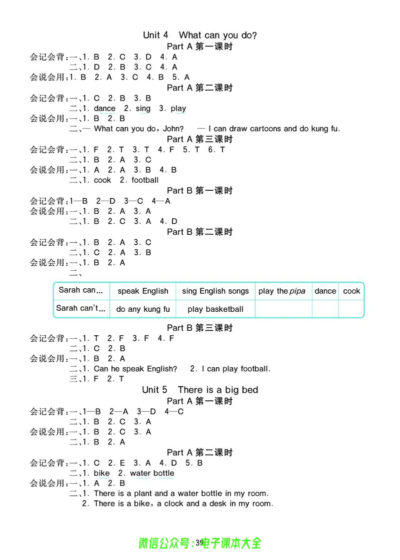 pep5a_26春四年级上下册人教版_四上英语合集人教版PEP英语四年级上册新教材（教学视频+课件+动画+音频+练习+教案）_17练习资料_小学英语（预习复习资料大礼包）_《预习卡》_3-6上册