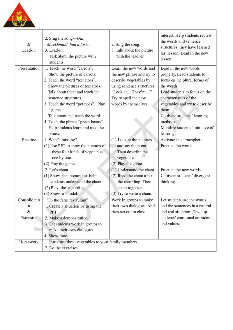 Thesecondperiod（第二课时）_26春四年级上下册人教版_四上英语合集人教版PEP英语四年级上册新教材（教学视频+课件+动画+音频+练习+教案）_19同步教案课件_人教pep3_3-6下册_4年级下册_855