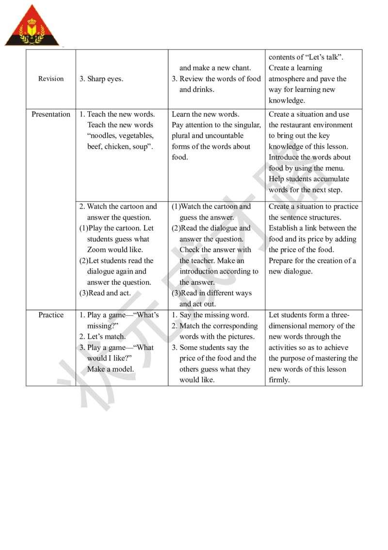 Thesecondperiod(第二课时)_26春四年级上下册人教版_四上英语合集人教版PEP英语四年级上册新教材（教学视频+课件+动画+音频+练习+教案）_19同步教案课件_人教pep3_3-6上册_4年级上册_Unit5
