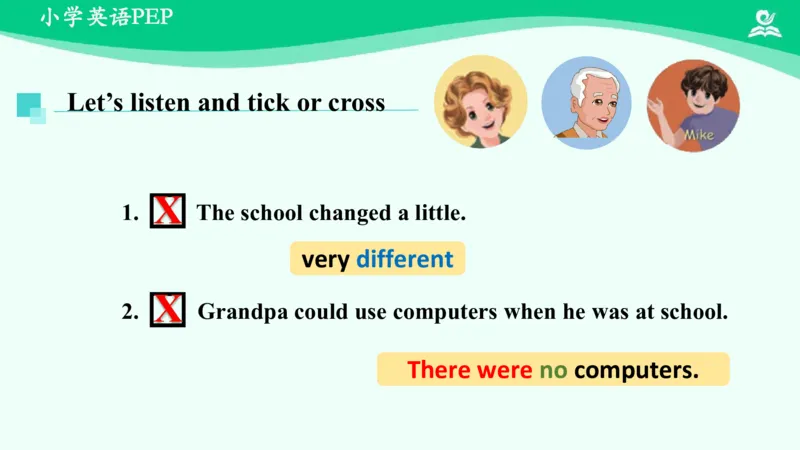 Unit4Thenandnow-PartA课件_26春四年级上下册人教版_四上英语合集人教版PEP英语四年级上册新教材（教学视频+课件+动画+音频+练习+教案）_19同步教案课件_人教pep3_6年级下册_PDF课件