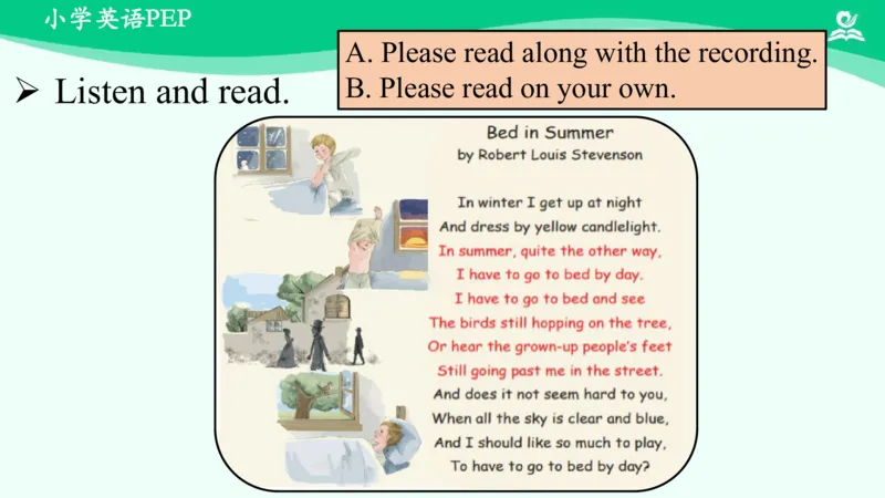 Recycle1PartB课件_26春四年级上下册人教版_四上英语合集人教版PEP英语四年级上册新教材（教学视频+课件+动画+音频+练习+教案）_19同步教案课件_人教pep3_5年级下册_PDF课件