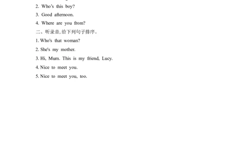 三下Unit2PartB第三课时_26春四年级上下册人教版_四上英语合集人教版PEP英语四年级上册新教材（教学视频+课件+动画+音频+练习+教案）_19同步教案课件_人教pep3_3-6年级下册_3年级下册