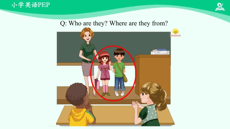 Unit1PartA课件_26春四年级上下册人教版_四上英语合集人教版PEP英语四年级上册新教材（教学视频+课件+动画+音频+练习+教案）_19同步教案课件_人教pep3_3年级下册_PDF课件