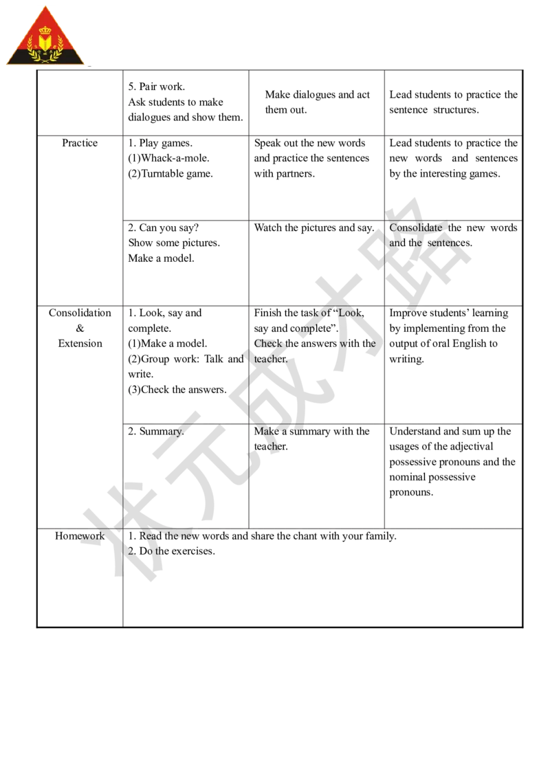 Thesecondperiod（第二课时）_26春四年级上下册人教版_四上英语合集人教版PEP英语四年级上册新教材（教学视频+课件+动画+音频+练习+教案）_19同步教案课件_人教pep3_3-6下册_5年级下册_973