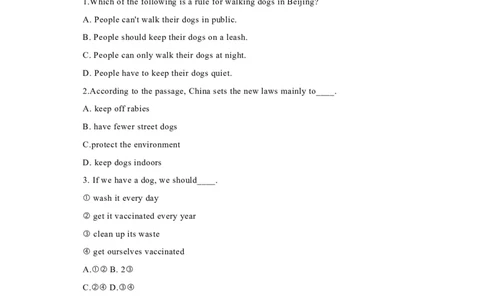 25文明养犬新规、五岁男孩走完阿巴拉契亚小径、新闻两则（原卷版）_02中考总复习（2026版更新中）_03-英语-中考总复习_2024年中考复习资料_专项复习资料