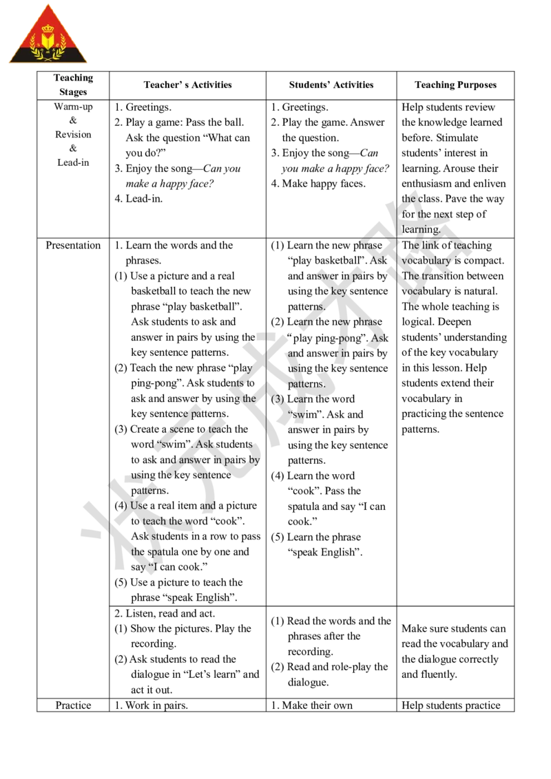 Thefifthperiod(第五课时)_26春四年级上下册人教版_四上英语合集人教版PEP英语四年级上册新教材（教学视频+课件+动画+音频+练习+教案）_19同步教案课件_人教pep3_3-6上册_5年级上册_Unit4