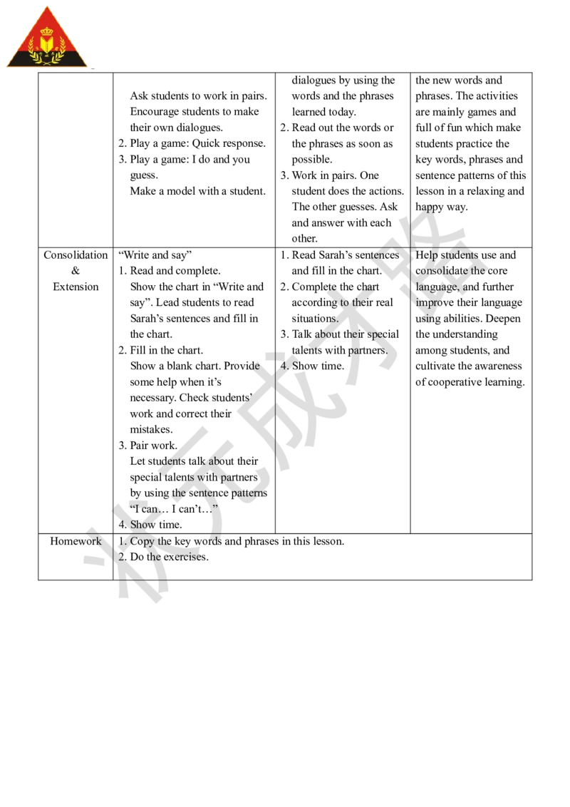 Thefifthperiod(第五课时)_26春四年级上下册人教版_四上英语合集人教版PEP英语四年级上册新教材（教学视频+课件+动画+音频+练习+教案）_19同步教案课件_人教pep3_3-6上册_5年级上册_Unit4
