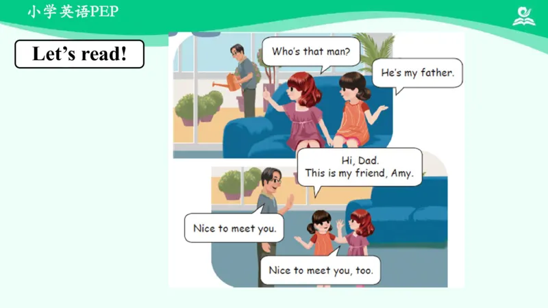 Unit2PartA课件_26春四年级上下册人教版_四上英语合集人教版PEP英语四年级上册新教材（教学视频+课件+动画+音频+练习+教案）_19同步教案课件_人教pep3_3年级下册_PDF课件